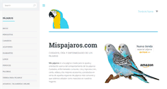 Desktop Screenshot of mispajaros.com